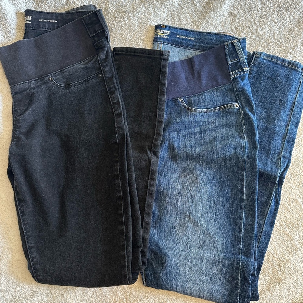 Levi Maternity Skinny Jeans BUNDLE